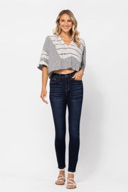 High Waist Dark Classic Skinny 82253