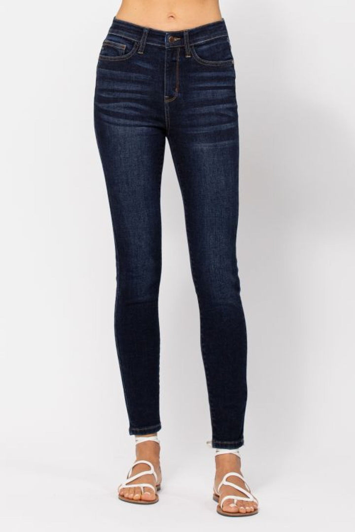 High Waist Dark Classic Skinny 82253