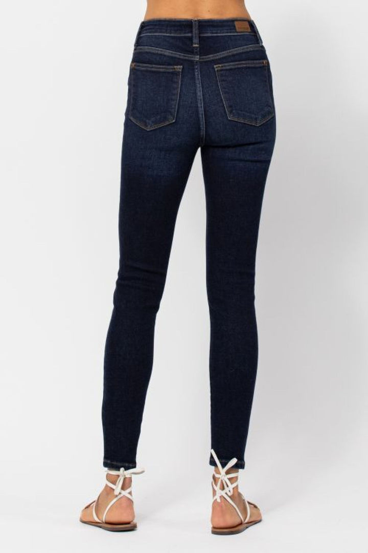 High Waist Dark Classic Skinny 82253