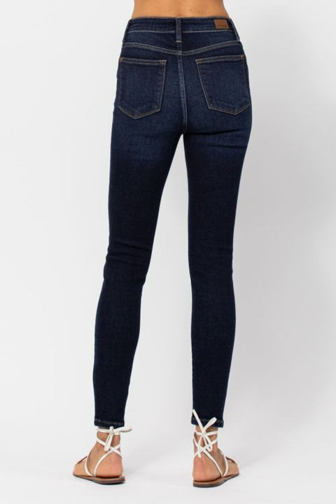High Waist Dark Classic Skinny 82253
