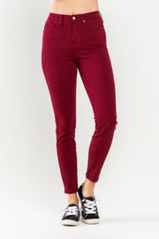 Tummy Control Skinny Jeans Scarlet 88760 50% OFF