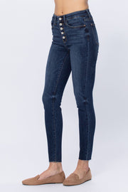 Button Fly Dark Skinny JB 82318