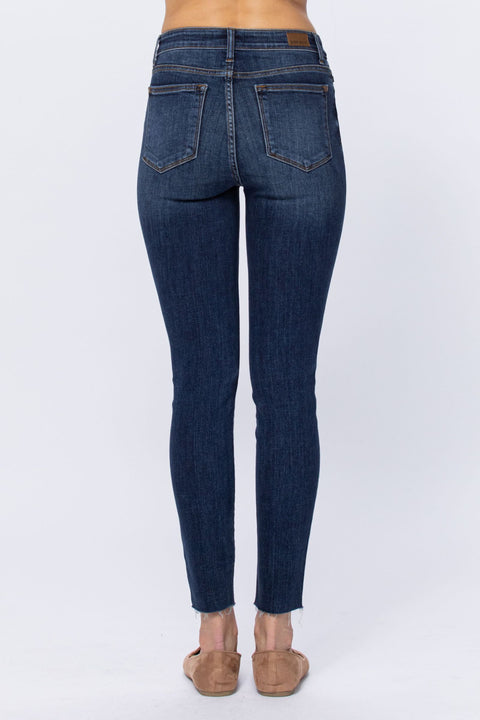 Button Fly Dark Skinny JB 82318