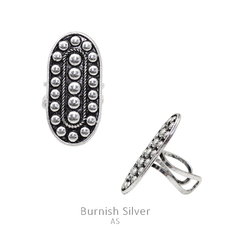 Staci Bubble Oval Cuff Ring
