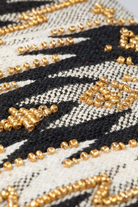 Wren Handmade Beaded Clutch
