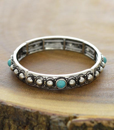 Stackable Western Stretch Bracelet #4