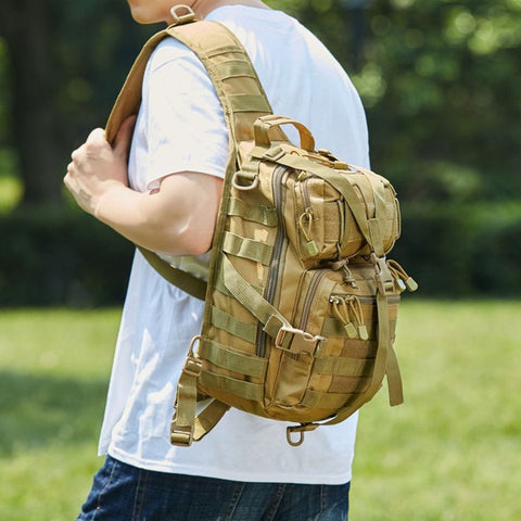 Tactical Sling Range Bag Green