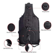 Tactical Sling Range Bag Green