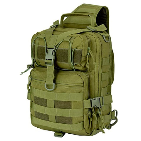 Tactical Sling Range Bag Green