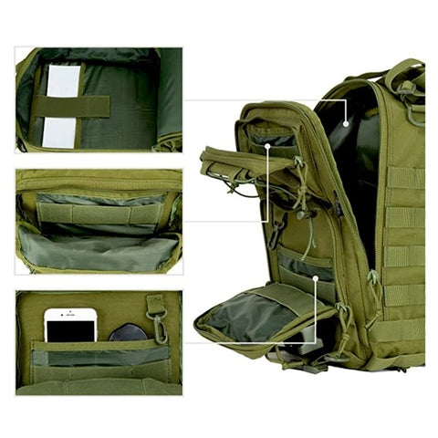 Tactical Sling Range Bag Green