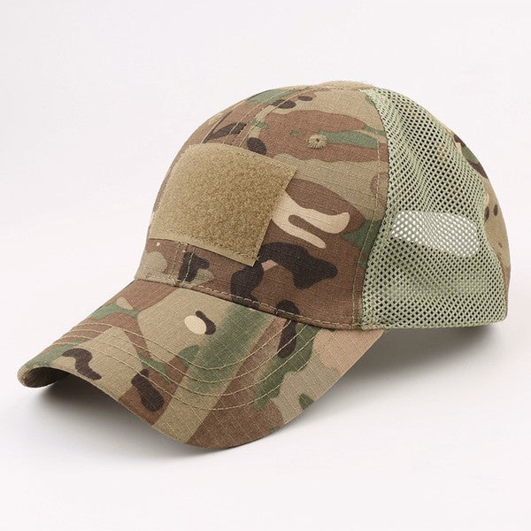 Tactical Operator Patch Cap Light Camo