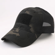 Tactical Operator Patch Cap Black Camo