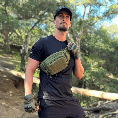 Tactical Waist or Crossbody Bag Green