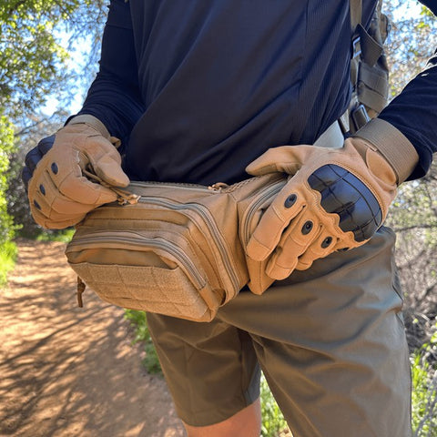 Tactical Waist or Crossbody Bag Khaki