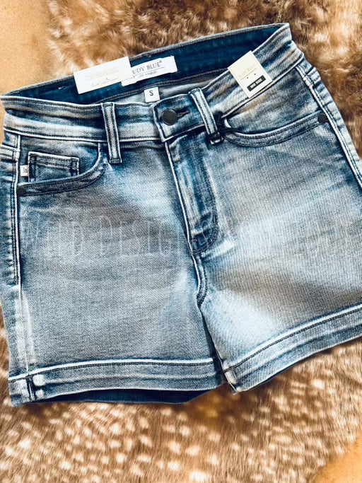 Mid Rise Pocket Flap Shorts 15274