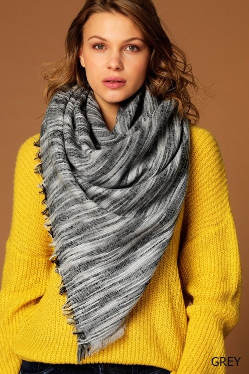 Blanket Scarf Grey