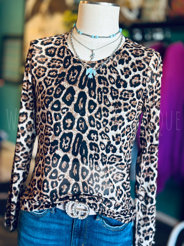 Kitty Queen Mesh Top