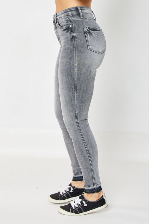 Tummy Control Grey Skinny Jeans JB 88792 COMING SOON!!