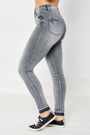 Tummy Control Grey Skinny Jeans JB 88792