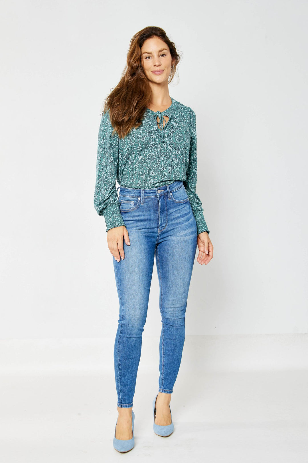 Classic Skinny Tummy Control Medium Wash Skinny JB 88799