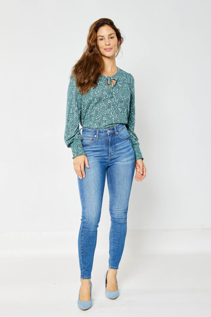 Classic Skinny Tummy Control Medium Wash Skinny JB 88799