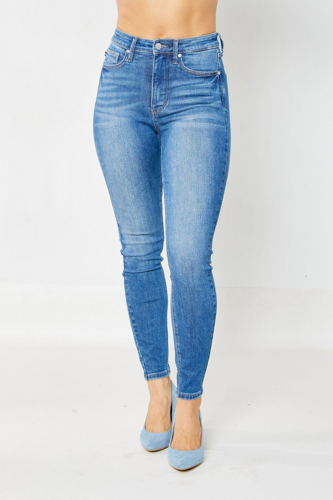 Classic Skinny Tummy Control Medium Wash Skinny JB 88799