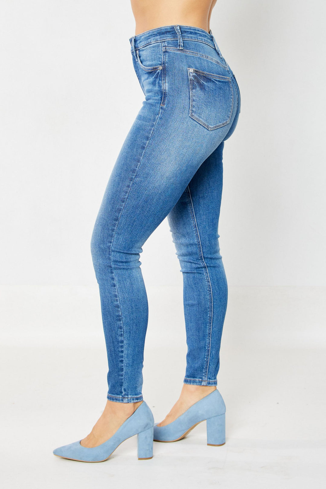 Classic Skinny Tummy Control Medium Wash Skinny JB 88799