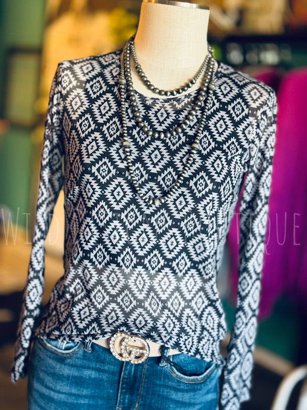 Fort Worth Mesh Top
