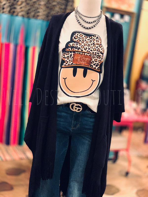 WDB Leopard Beanie Graphic Tee