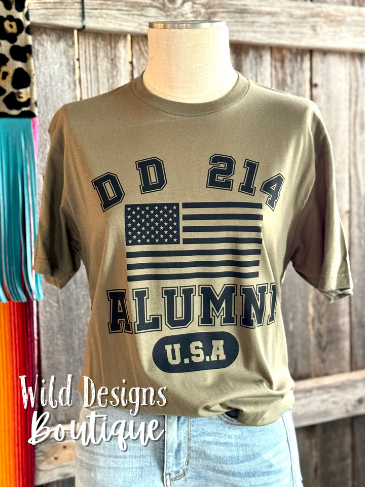 DD-214 Alumni Graphic Tee