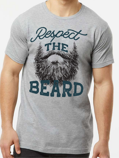 Respect the Beard Graphic Tee COMING SOON!!