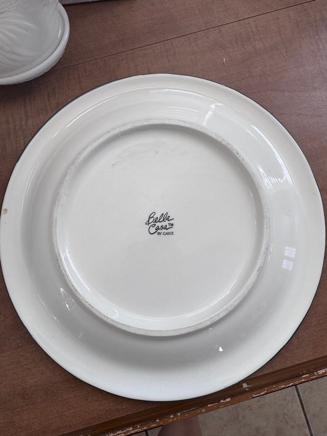 Bella Casa Country Rooster Plate