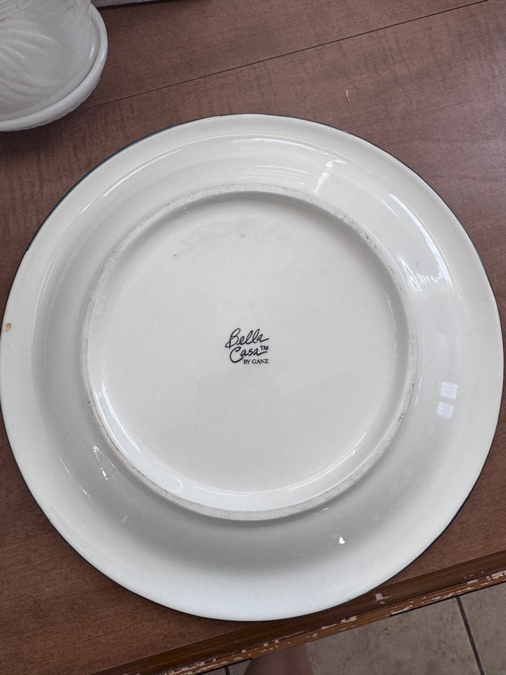 Bella Casa Country Rooster Plate