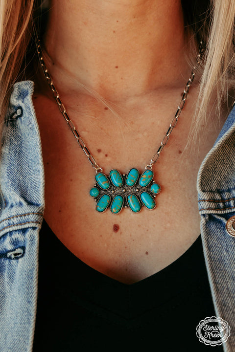 Rodeo Roots Turquoise Necklace
