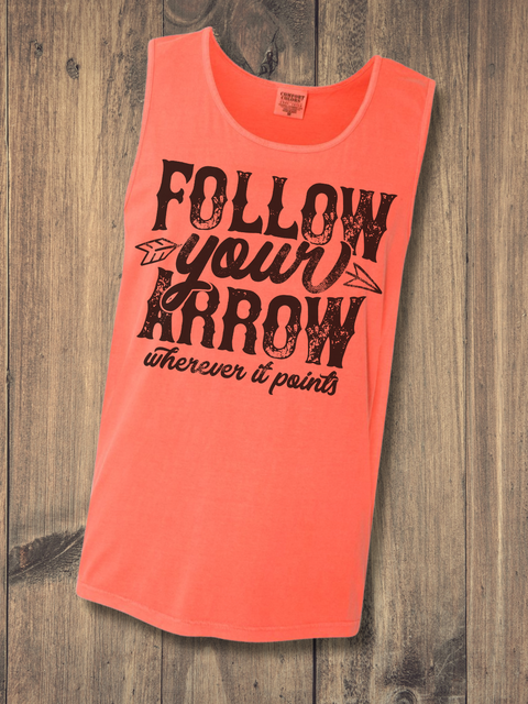 Follow Your Arrow Graphic Tank