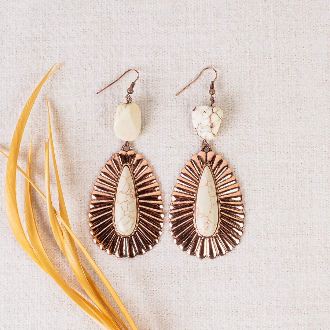 Sunrise Earrings Ivory