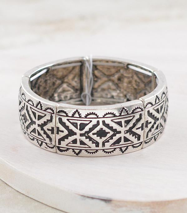Libby Aztec Stretch Bracelet