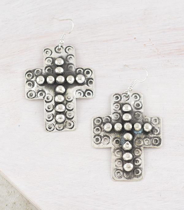 Faith Cross Earrings