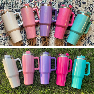 Insulated Shimmer Tumbler in Five Colors