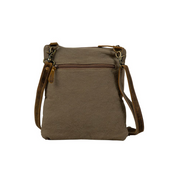 Myra Bag Sand Weaver Crossbody Bag