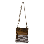 Myra Bag Sand Weaver Crossbody Bag