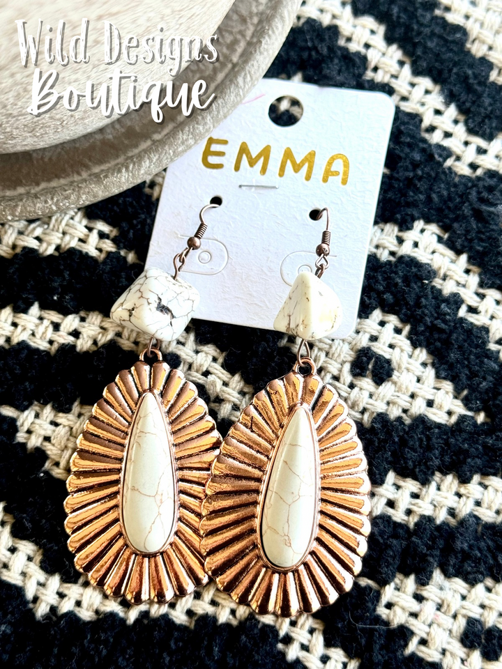 Sunrise Earrings Ivory