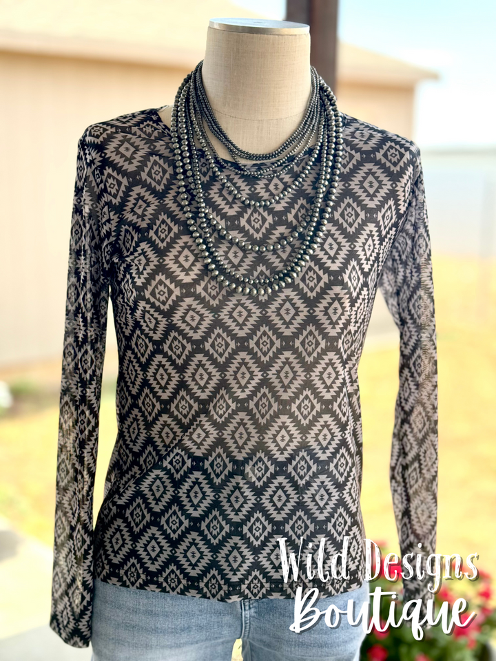 Fort Worth Mesh Top