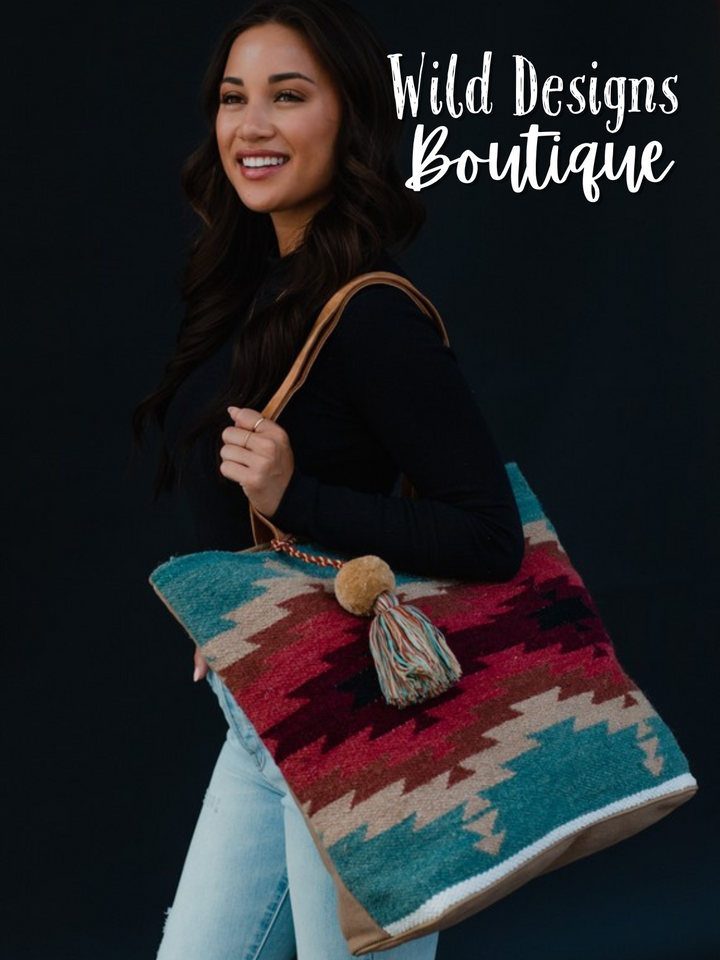 Caroline Aztec Tote Bag