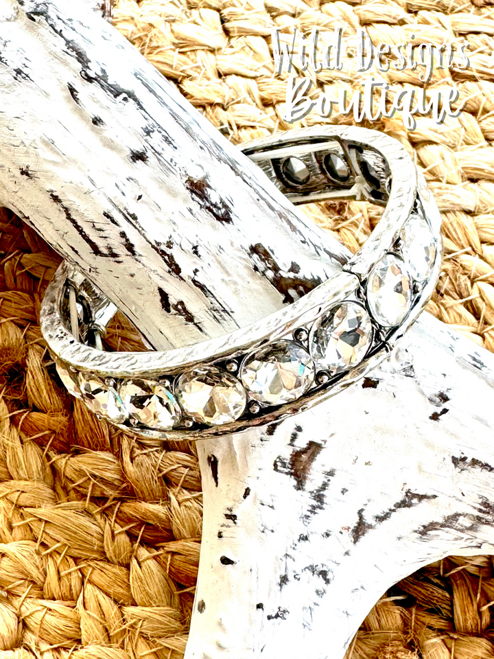 Rylie Western Rhinestone Stretch Bracelet