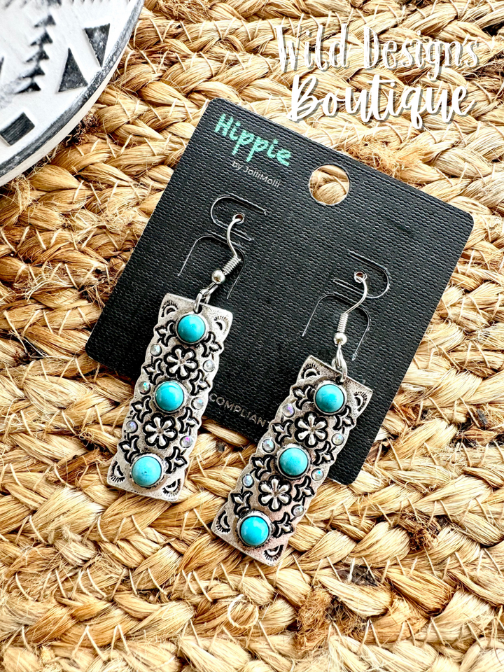 Beth Western Bar Earrings