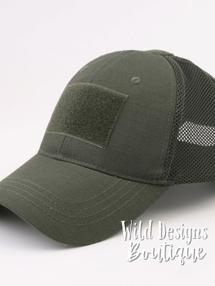 Tactical Operator Patch Cap Green