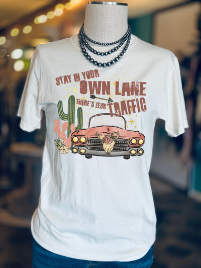 Stay in Your Own Lane Graphic Tee