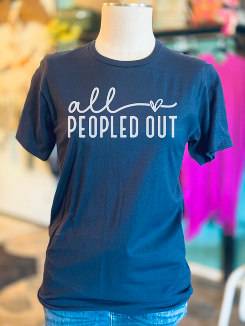 All Peopled Out Graphic Tee
