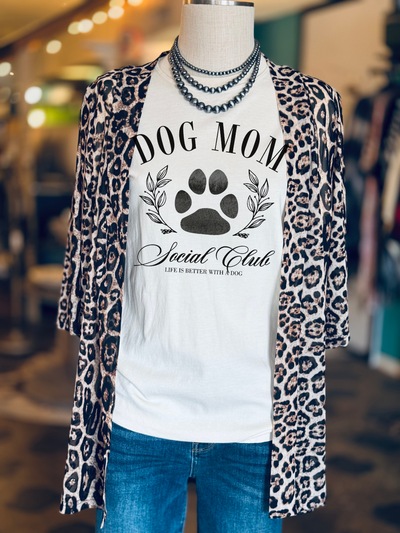 Dog Mom Social Club Graphic Tee
